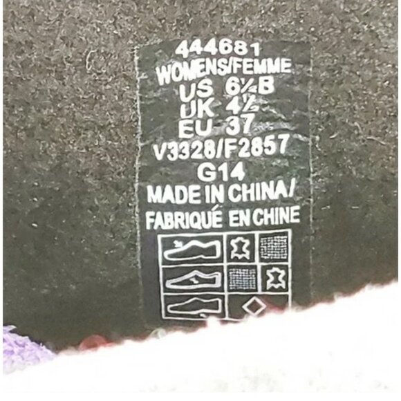 Land’s End, Suede Winter Boots Quilted Zip, Slate Frost Gray, 6.5B - Picture 6 of 7